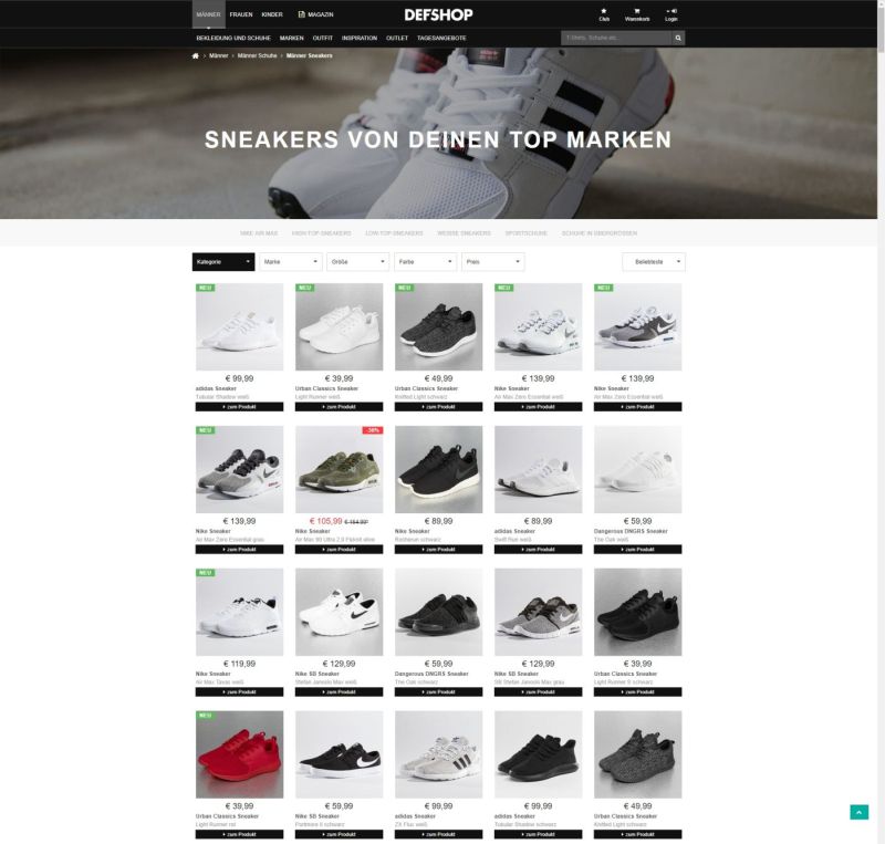 DefShop-Produktsortierung-Mit-odoscope-web