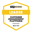 ODOSCOPE is the Leader in the category Customer Engagement Platform 